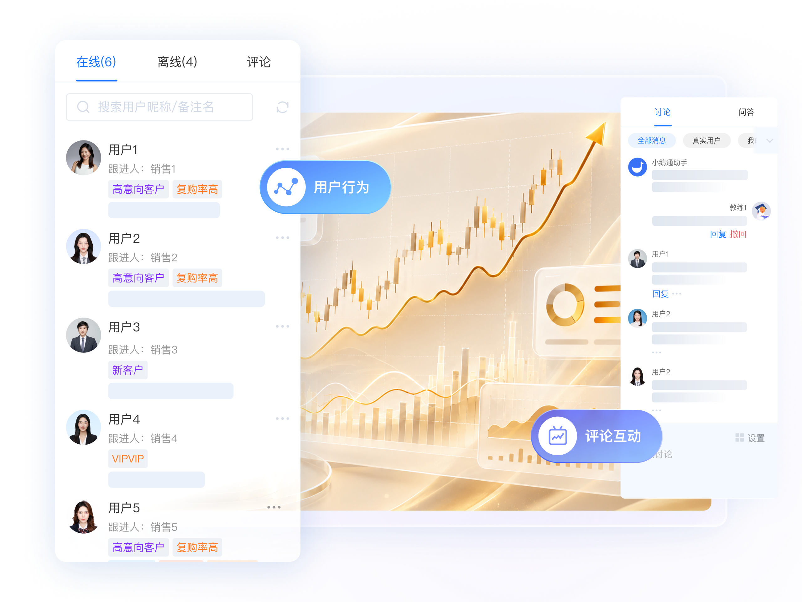 小鹅通金融私域营销工具 - 红包优惠券海报裂变多场景触达